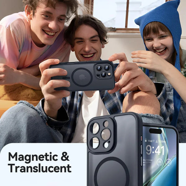 MagSafe Matte Shield Magnetic Case