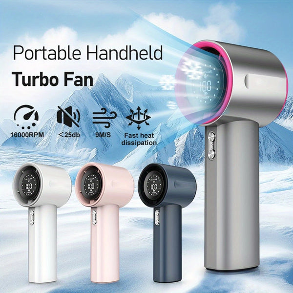 TurboCool Rechargeable Portable Turbo Fan