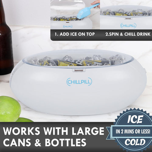 ChillPill Portable Instant Drink Cooler